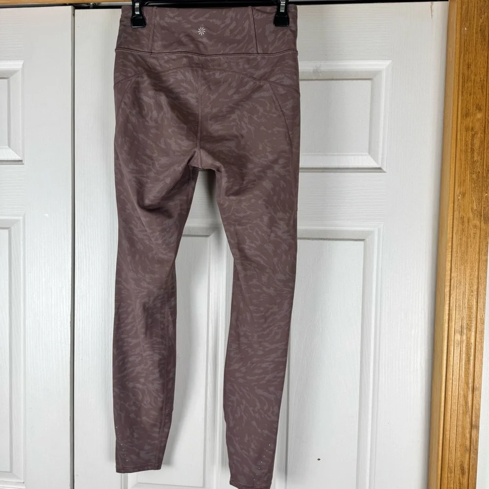 Athleta Mauve Rainier Printed Tight - Picture 3 of 8